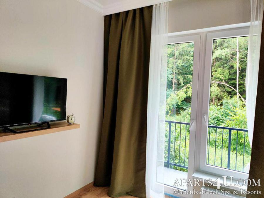 Apartment Grun Wald Marianske Lazne Exterior foto
